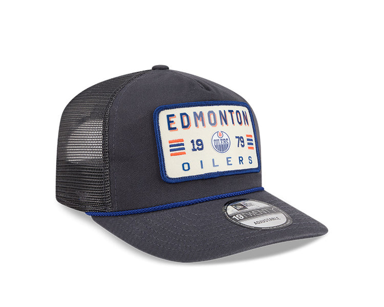 New Era Men's NHL Edmonton Oilers 1920 Washed Hat