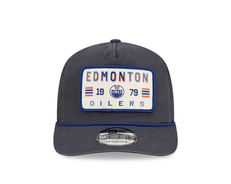 New Era Men's NHL Edmonton Oilers 1920 Washed Hat