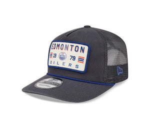 New Era Men's NHL Edmonton Oilers 1920 Washed Hat