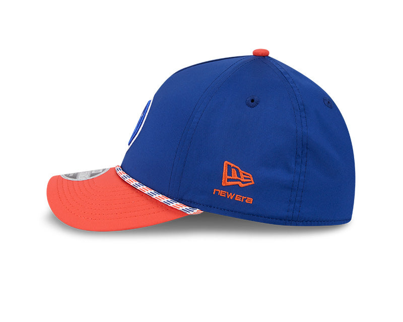 New Era Men's NHL Edmonton Oilers 3930MC AF Rope Cap Blue/Orange
