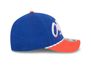 New Era Men's NHL Edmonton Oilers 940MC Team Loyal Cap Blue/Orange


