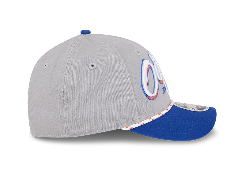 New Era Men's NHL Edmonton Oilers 940MC Team Loyal Cap White/Blue
