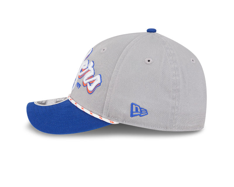 New Era Men's NHL Edmonton Oilers 940MC Team Loyal Cap White/Blue
