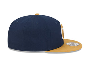 New Era Men's NHL Edmonton Oilers 950 Color Pack Cap Navy/Brown
