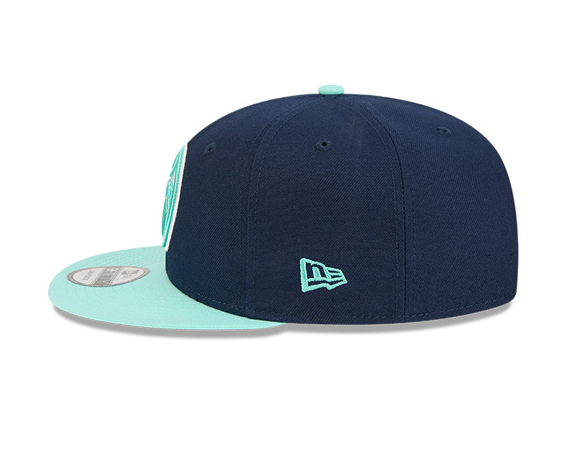 New Era Men's NHL Edmonton Oilers 950 Color Pack Cap Navy/Teal
