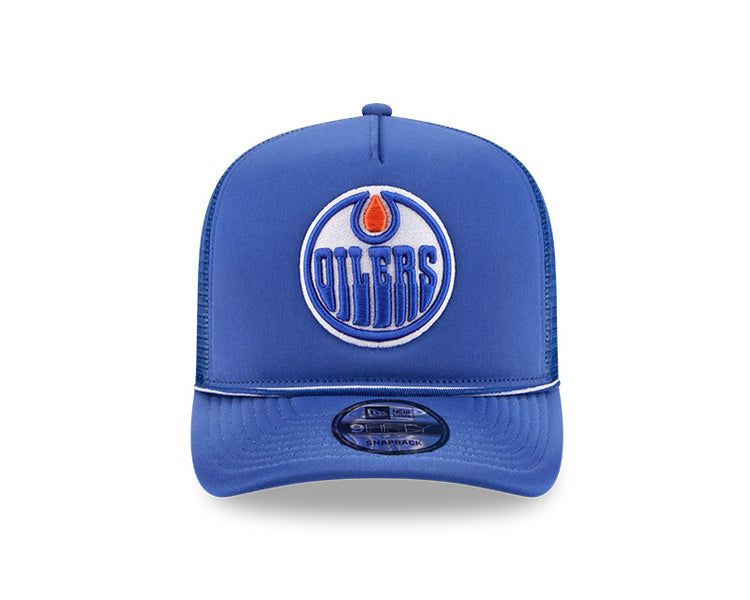 New Era Men's NHL Edmonton Oilers 950 A-Frame Worn Hat