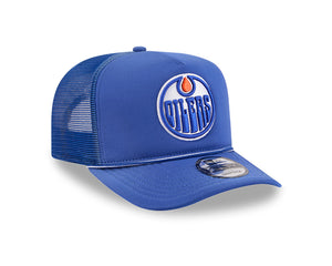 New Era Men's NHL Edmonton Oilers 950 A-Frame Worn Hat