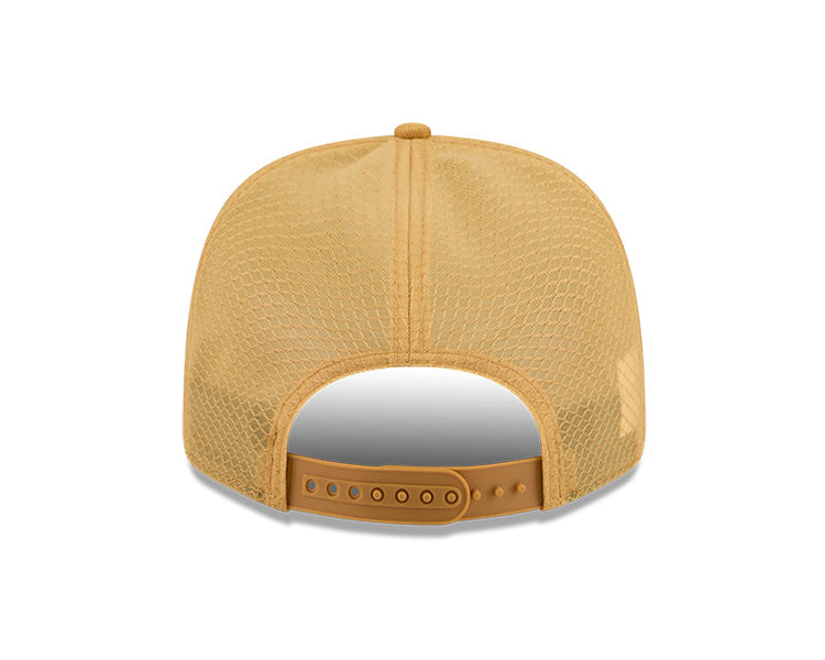 New Era Men's NHL Edmonton Oilers 970SS Color Pack Cap Brown
