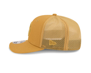 New Era Men's NHL Edmonton Oilers 970SS Color Pack Cap Brown
