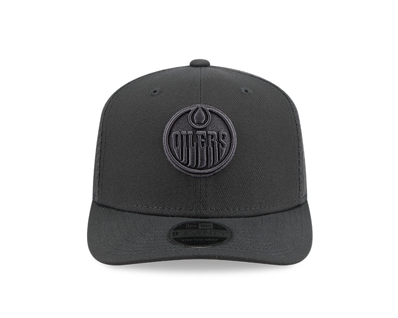 New Era Men's NHL Edmonton Oilers 970SS Color Pack Cap Charcoal
