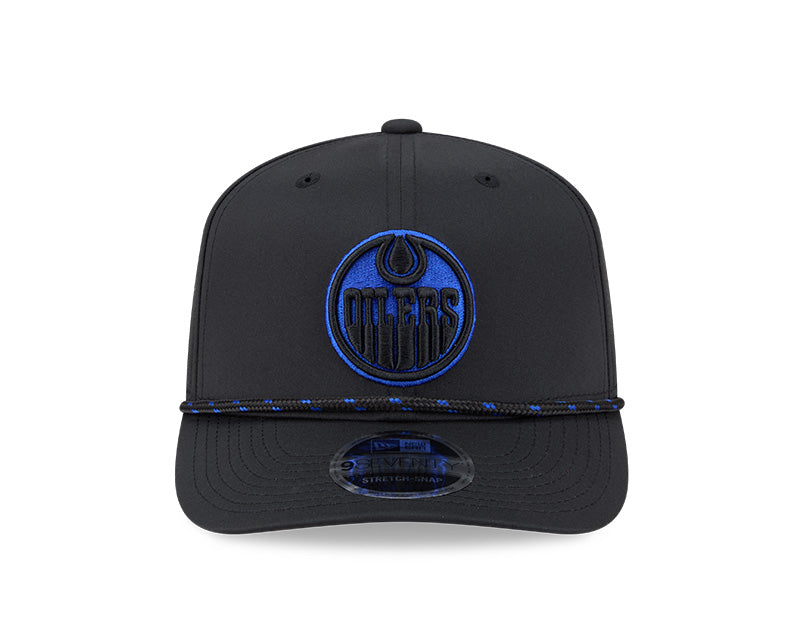 New Era Men's NHL Edmonton Oilers 970SS Sport Cap Black
