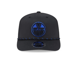 New Era Men's NHL Edmonton Oilers 970SS Sport Cap Black
