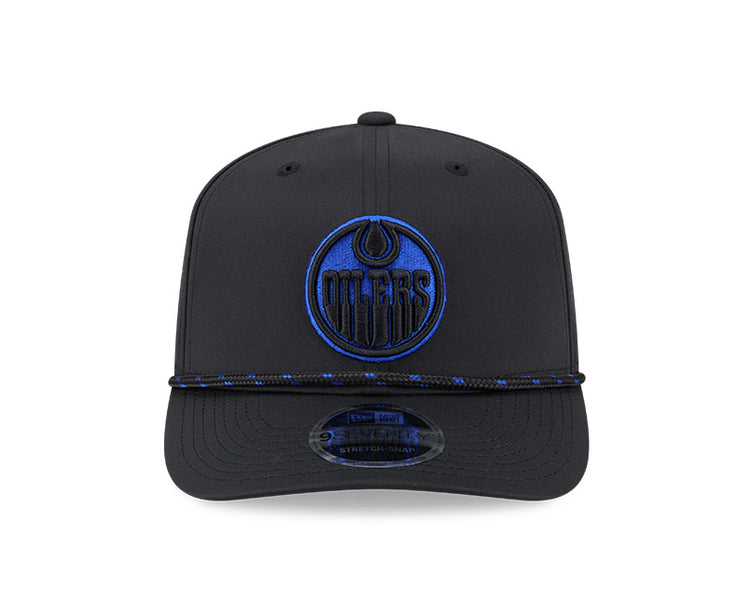 New Era Men's NHL Edmonton Oilers 970SS Sport Cap Black
