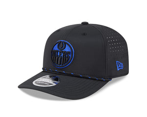 New Era Men's NHL Edmonton Oilers 970SS Sport Cap Black
