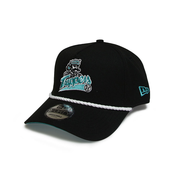 New Era Men's PCL Edmonton Trappers Custom 940AF Rope Cap Black