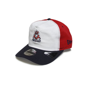 New Era Men's PCL Trappers Custom 950 Golfer Cap Cream/Navy/Red
