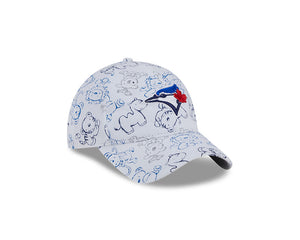 New Era Toddler MLB Toronto Blue Jays Drawing 9TWENTY Cap 