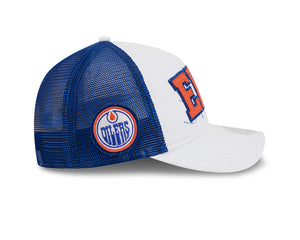 New Era Women's NHL Edmonton Oilers 940MC AF Winner Cap White/Blue
