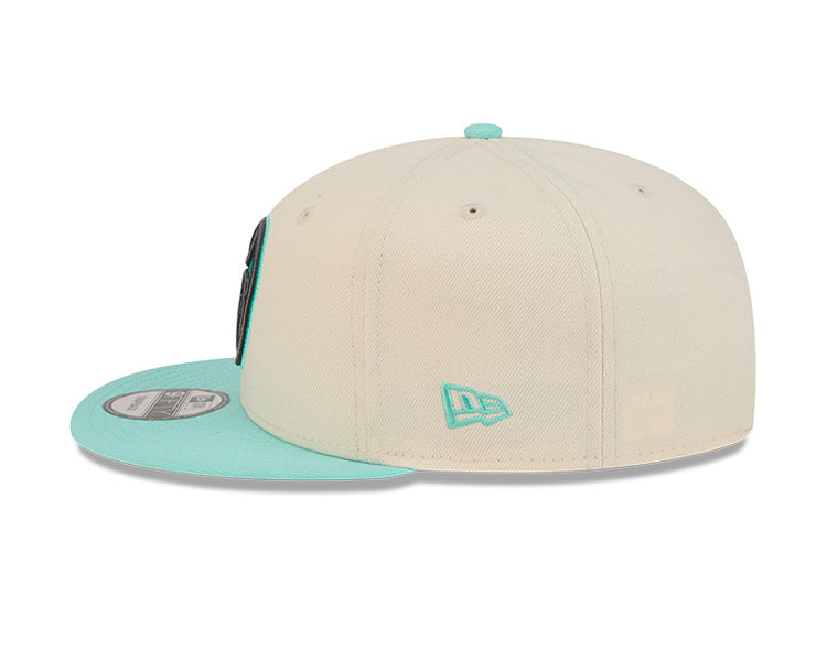 New Era Youth NHL Edmonton Oilers 950 Color Pack Cap White/Teal
