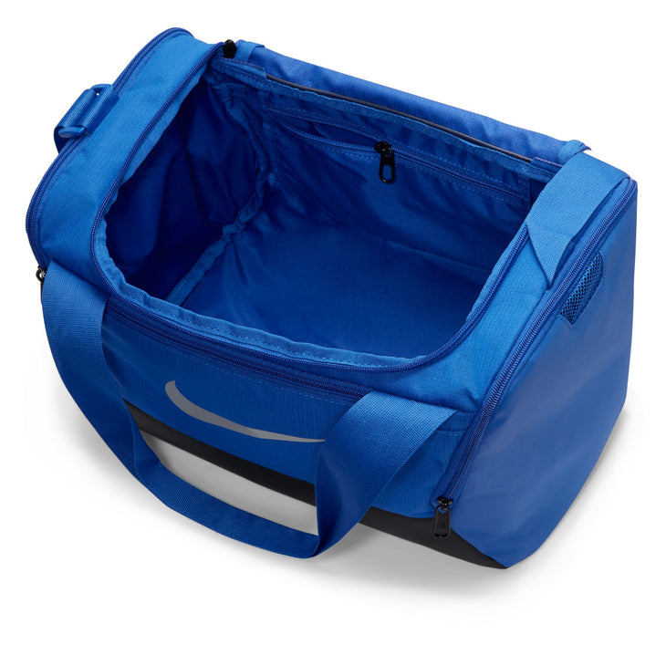 Nike Brasilia Duffle Bag X-Small 25L GAME ROYAL/BLACK/METALLIC SILVER

