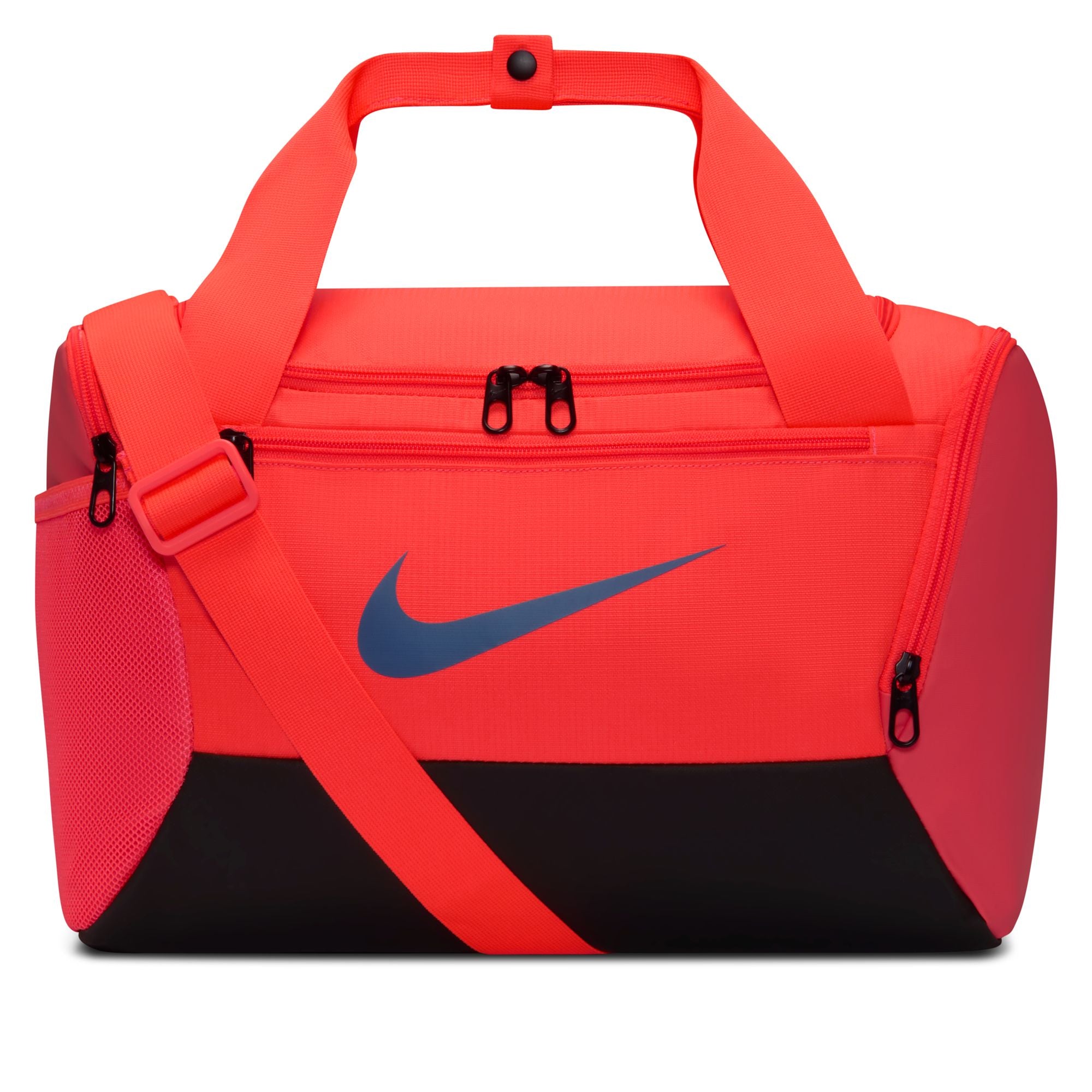 Nike Brasilia Duffle Bag X-Small 25L HOT LAVA/BLACK/DIFFUSED BLUE
