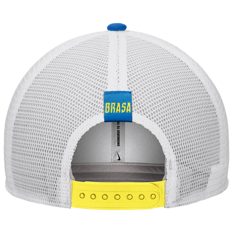 Nike Senior Team Brazil Rise Adjustable World Cup 2026 Trucker Cap