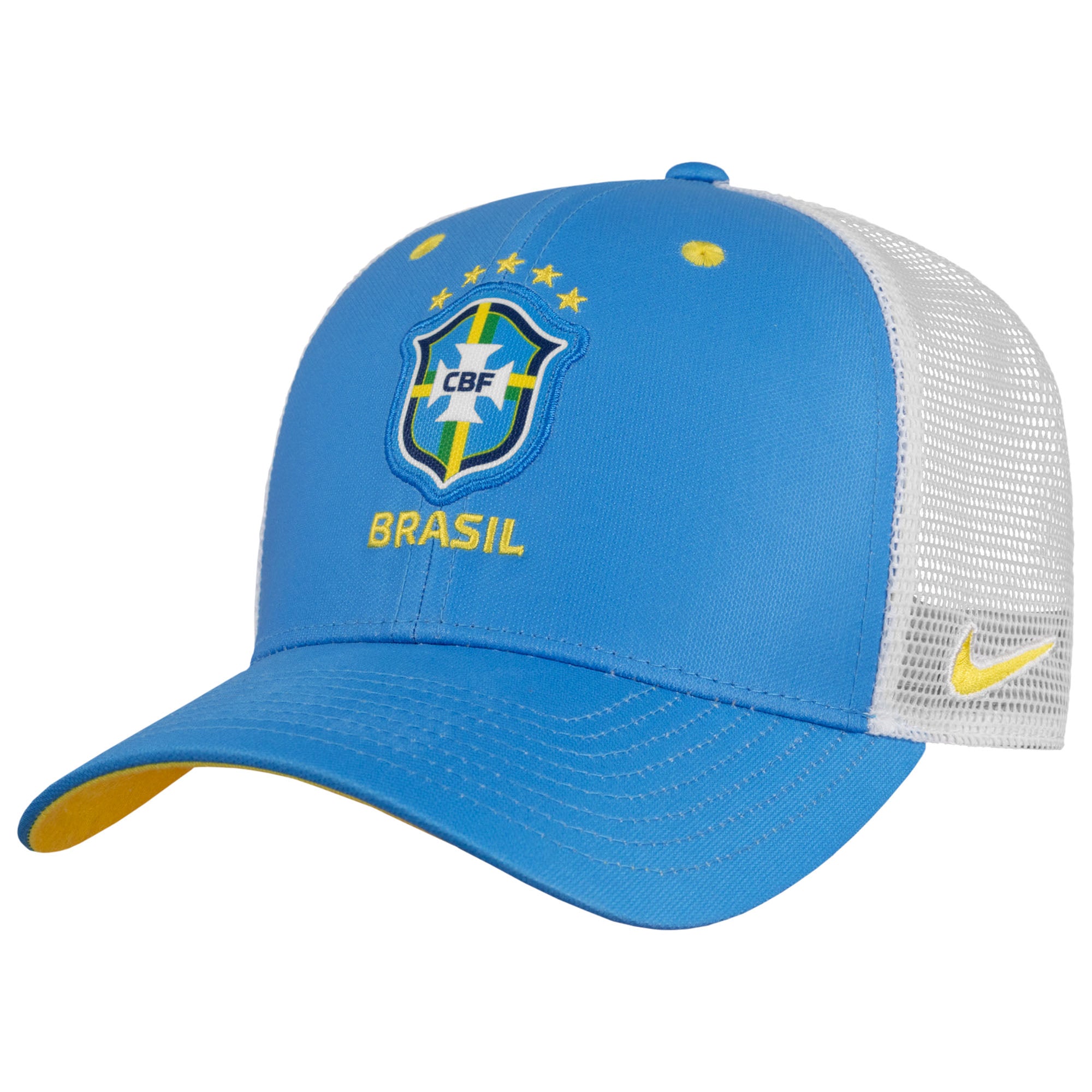 Nike Senior Team Brazil Rise Adjustable World Cup 2026 Trucker Cap