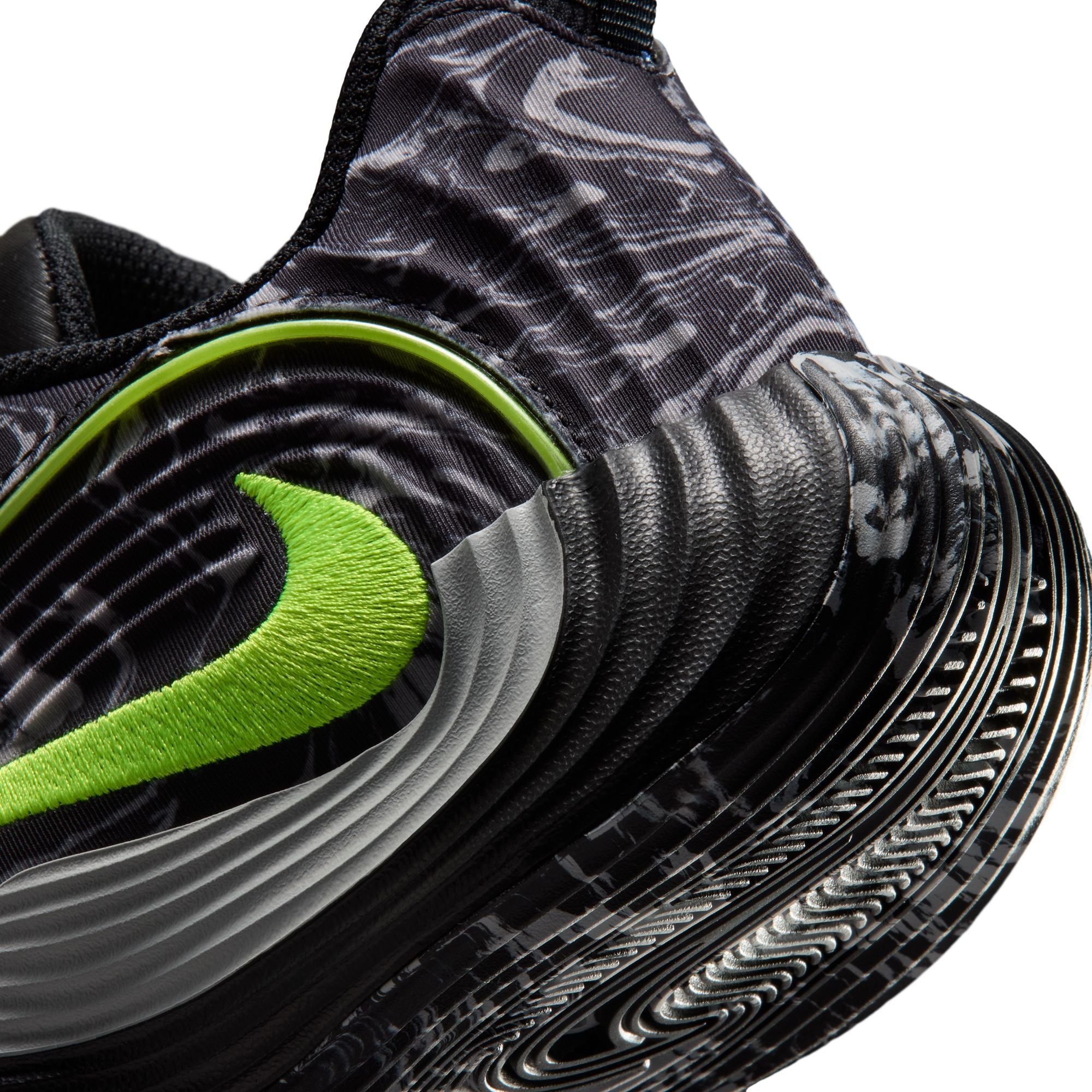 Nike Junior Giannis Immortality 5 Basketball Shoe BLACK/VOLT-LT SMOKE GREY
