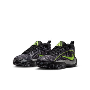Nike Junior Giannis Immortality 5 Basketball Shoe BLACK/VOLT-LT SMOKE GREY
