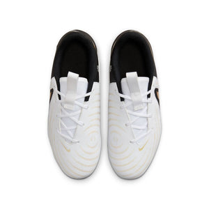 Nike Junior Phantom GX II Academy FG/MG Soccer Cleat White/Black