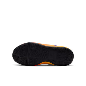 Nike Junior Team Hustle 12 Basketball Shoe BLACK/WHITE-LASER ORANGE-ACTION GRAPE
