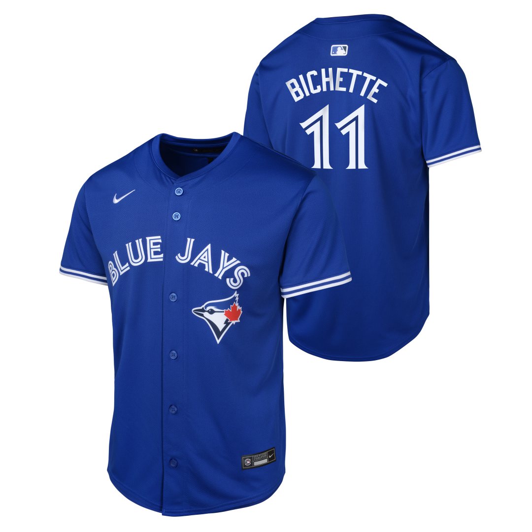 Nike MLB Youth Toronto Blue Bo Bichette Jays Alternate1 Limited Jersey