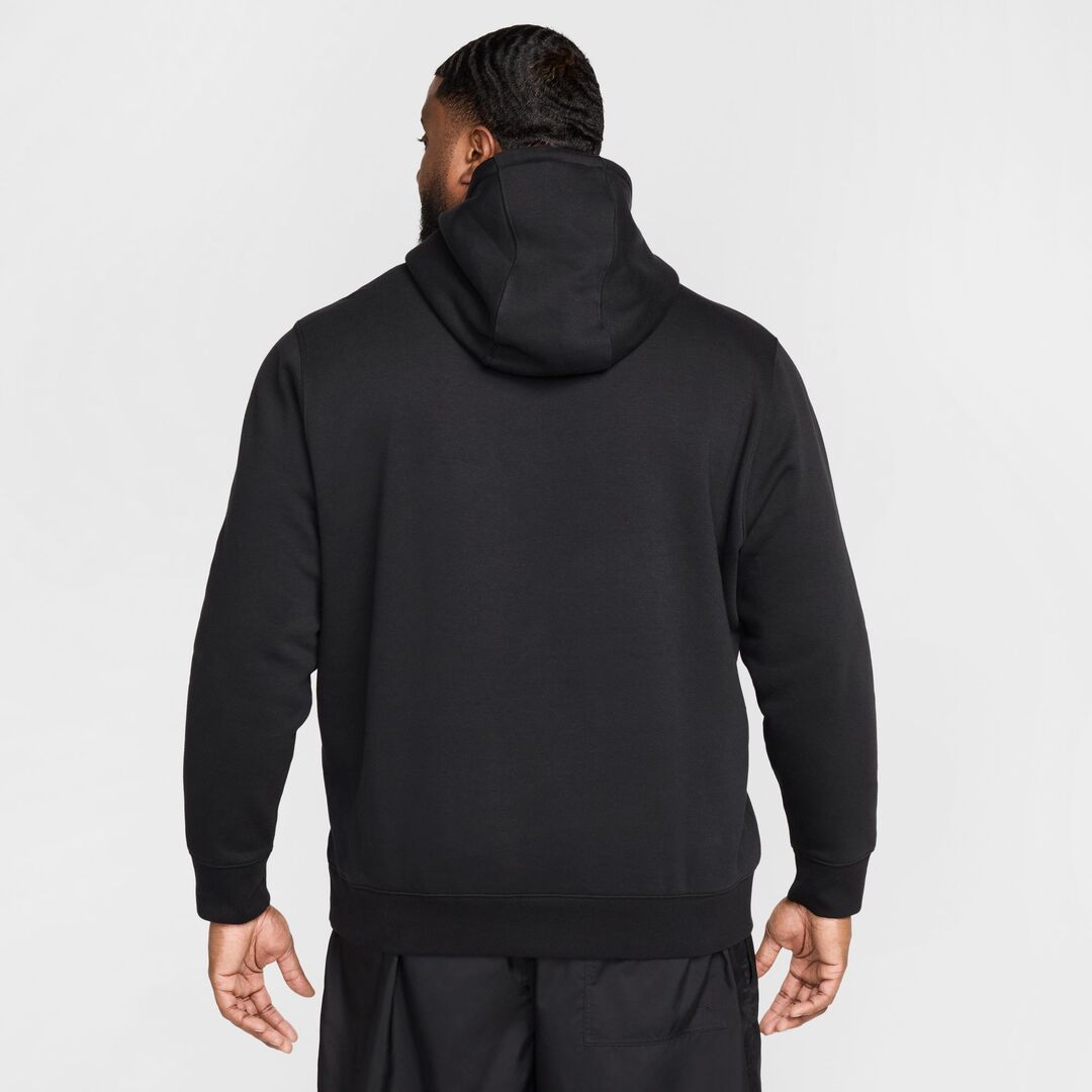 Nike Men's Club Fleece Hoodie Black