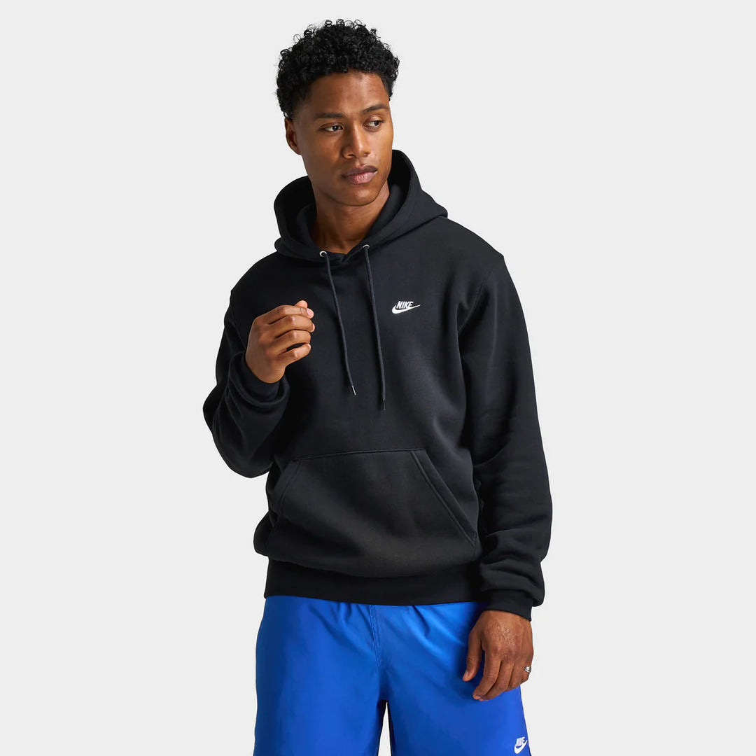 Nike Men's Club Fleece Hoodie Black
