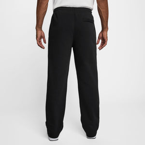 Nike Men's Club Open Hem Fleece Pant BLACK/BLACK/FOOTBALL BLUE

