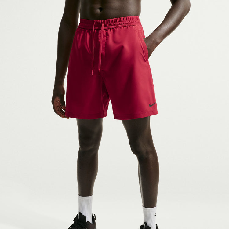 Nike Men's Dri-Fit 7" Versitile Shorts TOUGH RED/BLACK
