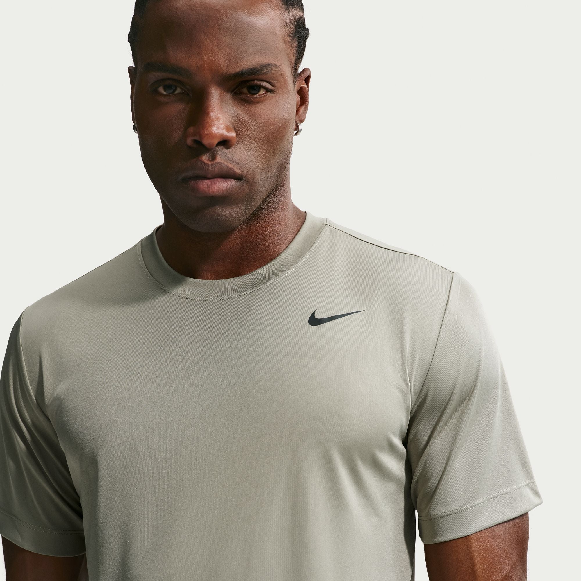 Nike Men's Dri-Fit Flex Training S/S T-Shirt LIGHT ARMY/BLACK
