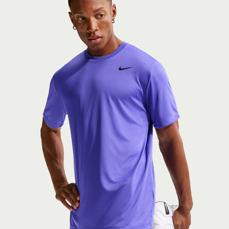 Nike Men's Dri-Fit Flex Training S/S T-Shirt PERSIAN VIOLET/BLACK

