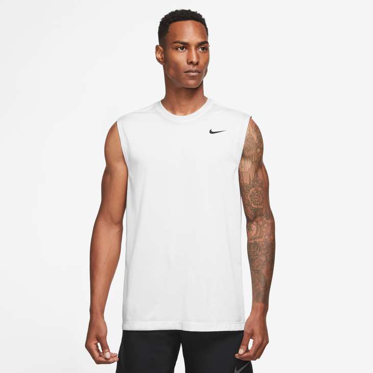 Nike Men's Dri-Fit Legend Tank-Top White