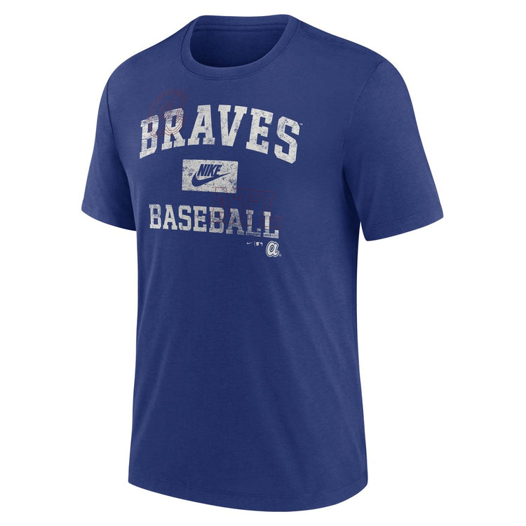 Nike Men's MLB Atlanta Braves Coop Arch Threads T-Shirt