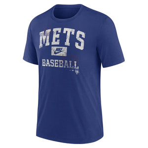 Nike Men's MLB New York Mets Coop Arch Threads T-Shirt
