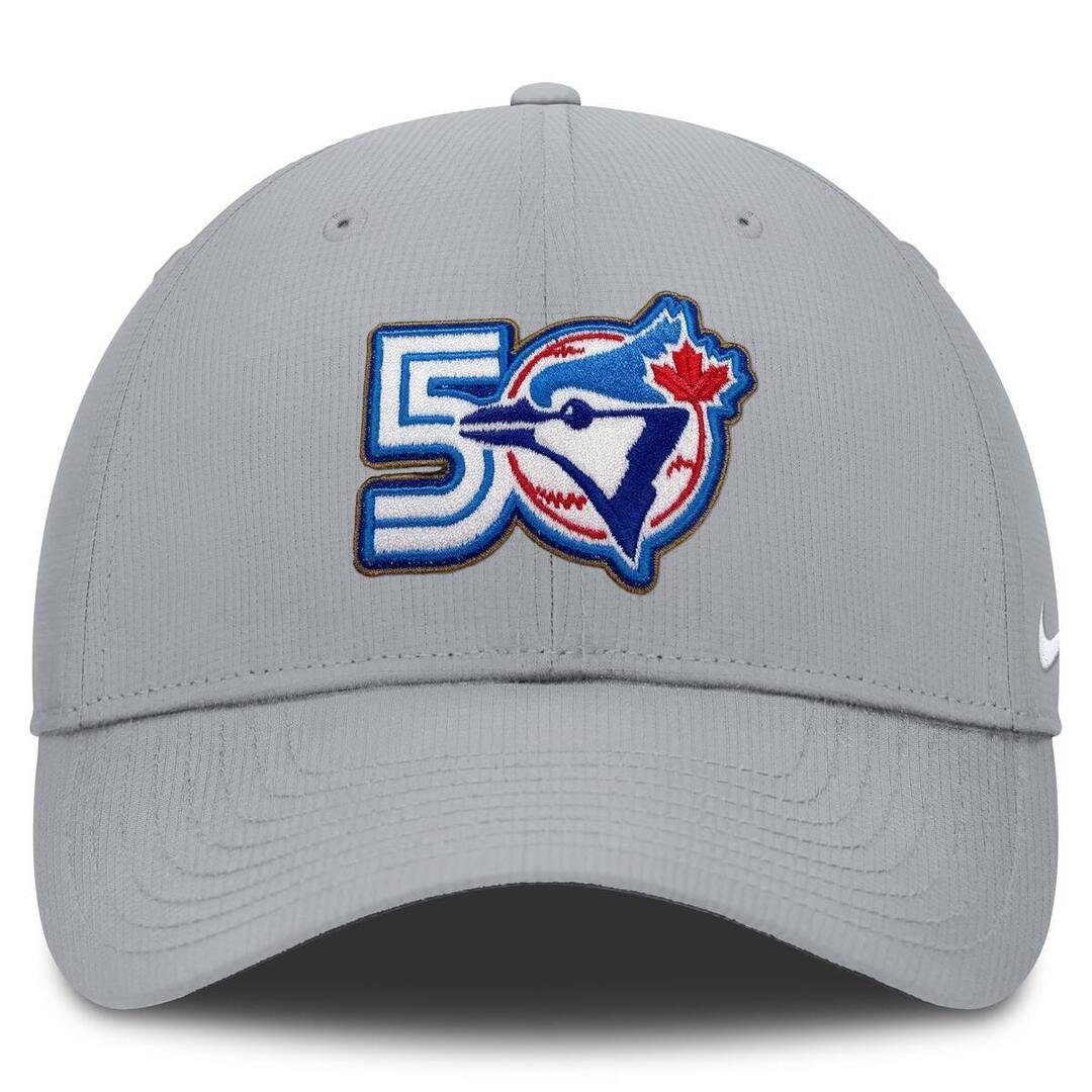 Nike Men's MLB Toronto Blue Jays 50th Anniversary Hat Grey


