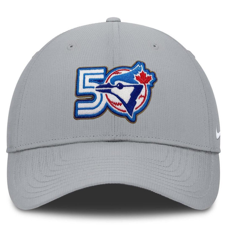 Nike Men's MLB Toronto Blue Jays 50th Anniversary Hat Grey

