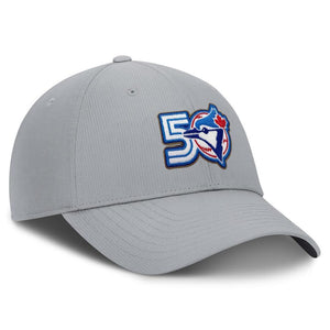 Nike Men's MLB Toronto Blue Jays 50th Anniversary Hat Grey
