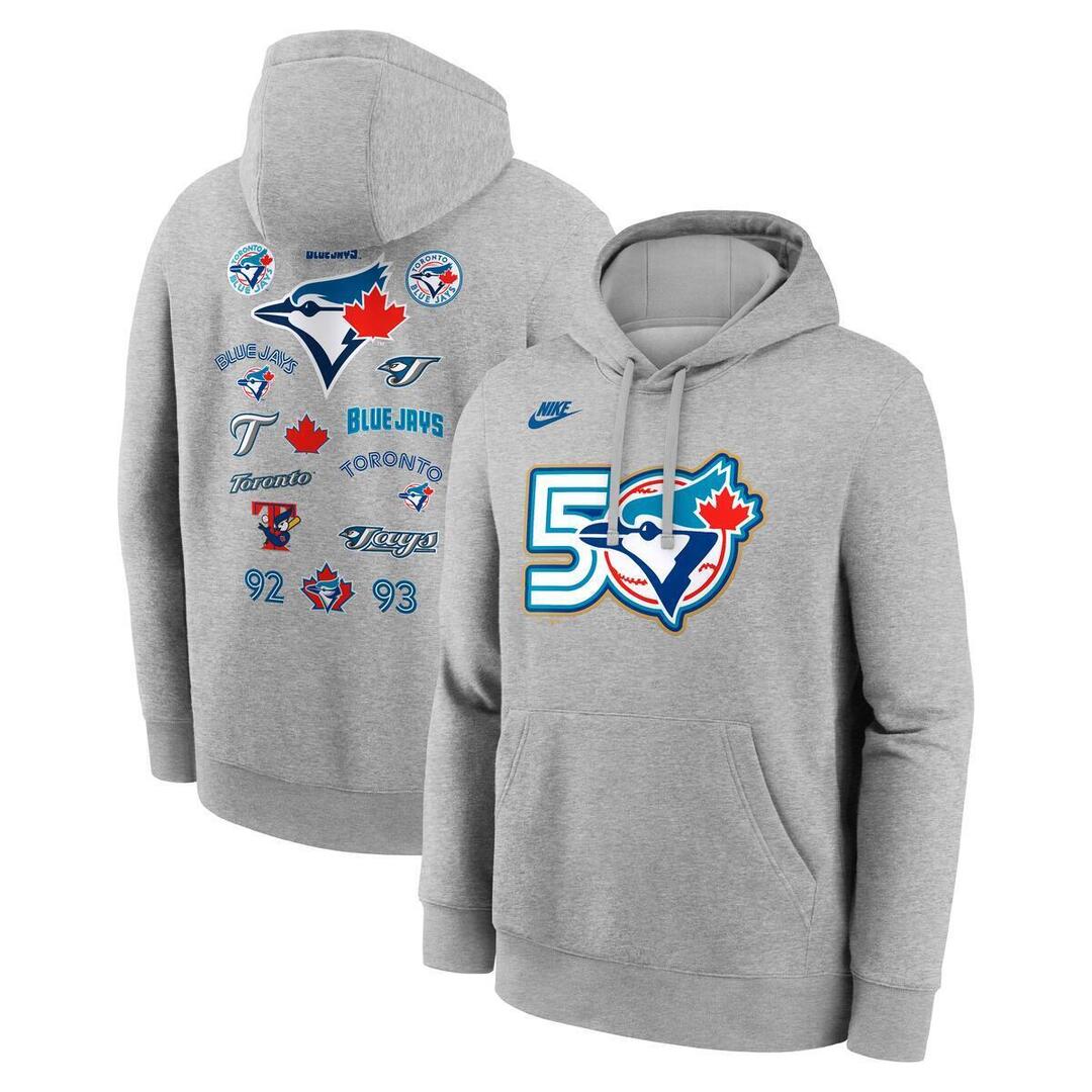 Nike Men's MLB Toronto Blue Jays 50th Anniversary Hoodie