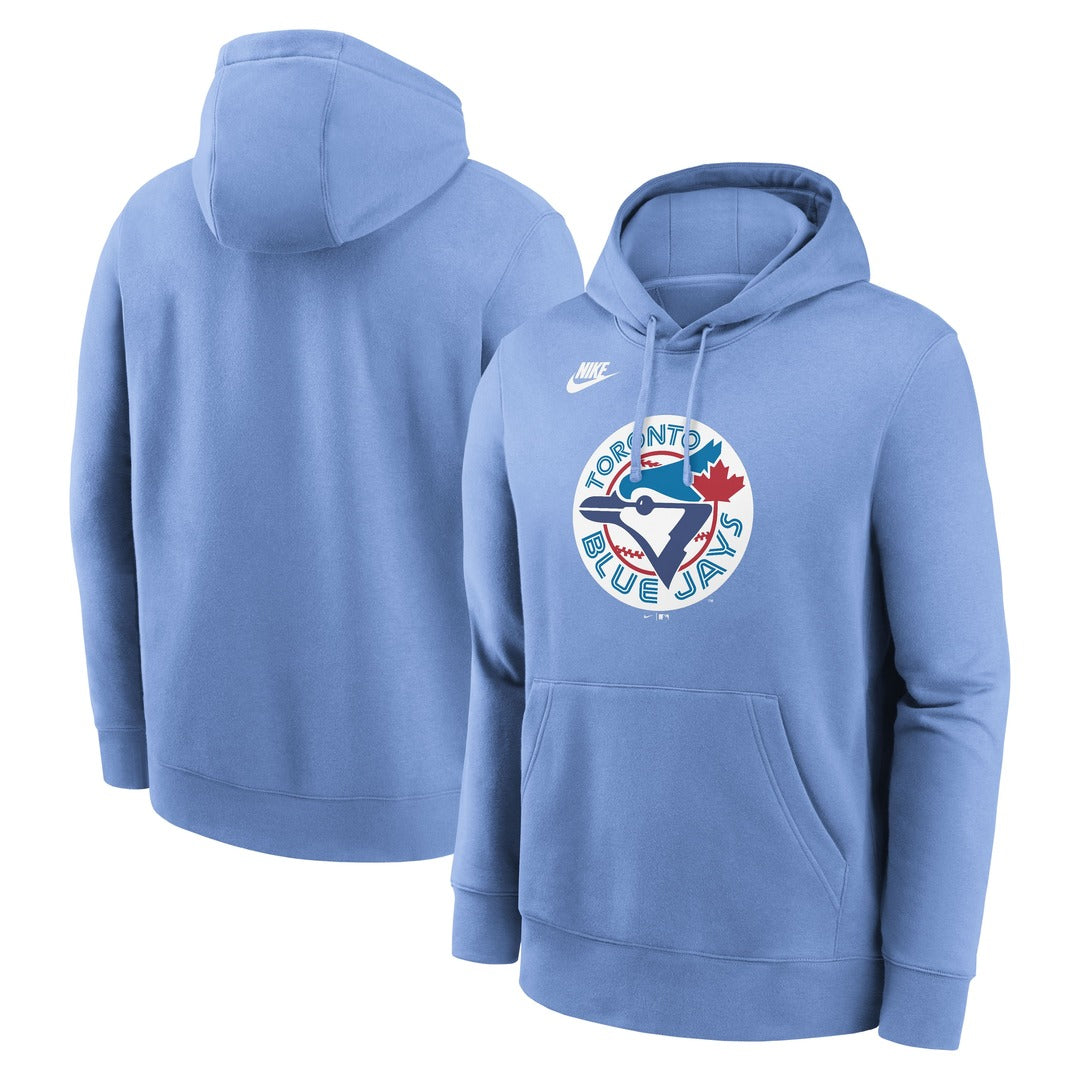 Nike Men's MLB Toronto Blue Jays Baseball Coop Logo Hoodie