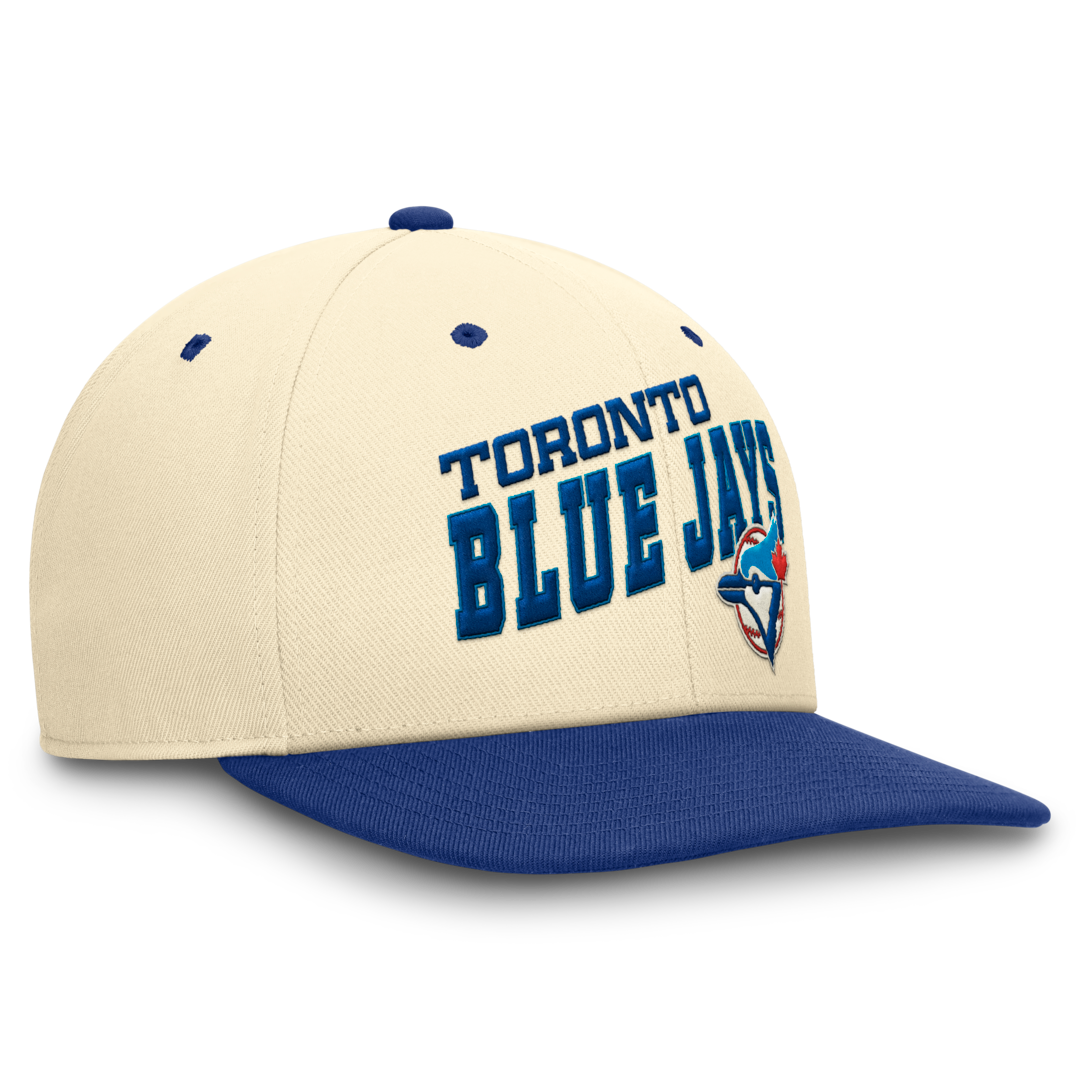 Nike Men's MLB Toronto Blue Jays Pro FB SB Coop Cap White/Blue