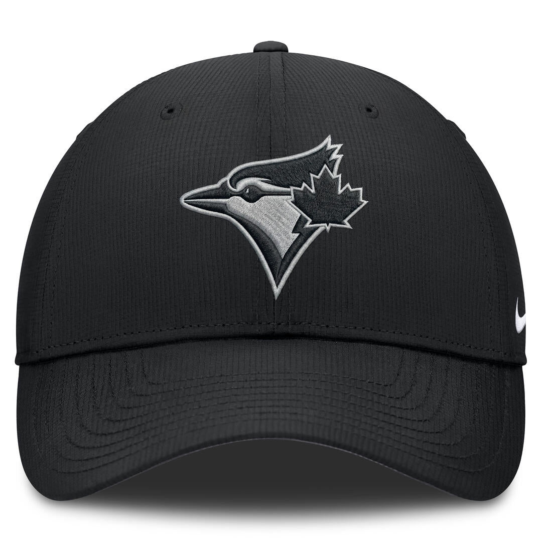 Nike Men's MLB Toronto Blue Jays Tonal Black Club Hat Black