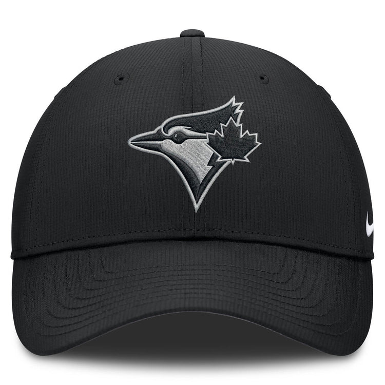 Nike Men's MLB Toronto Blue Jays Tonal Black Club Hat Black