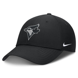 Nike Men's MLB Toronto Blue Jays Tonal Black Club Hat Black